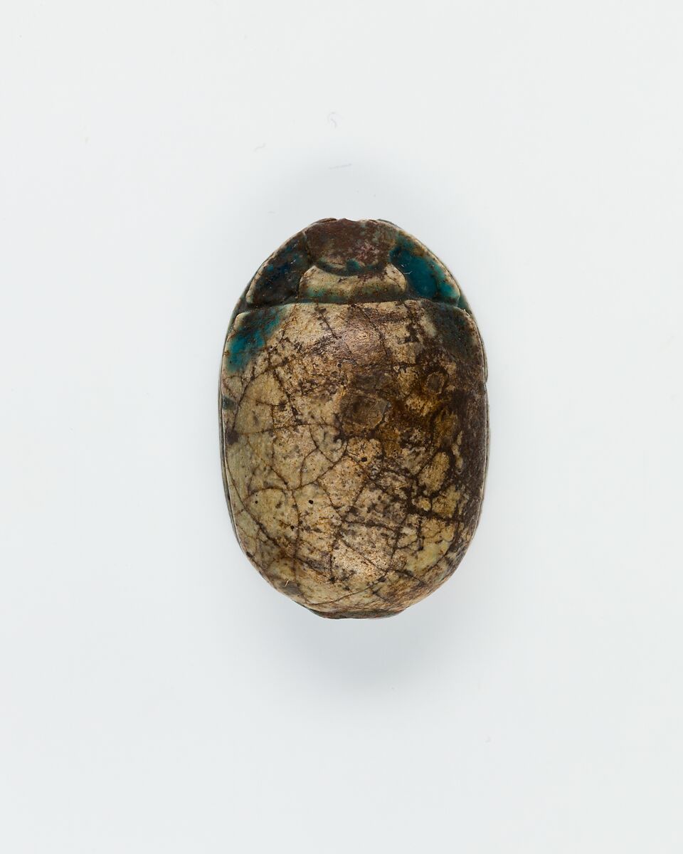 Scarab, Glazed steatite