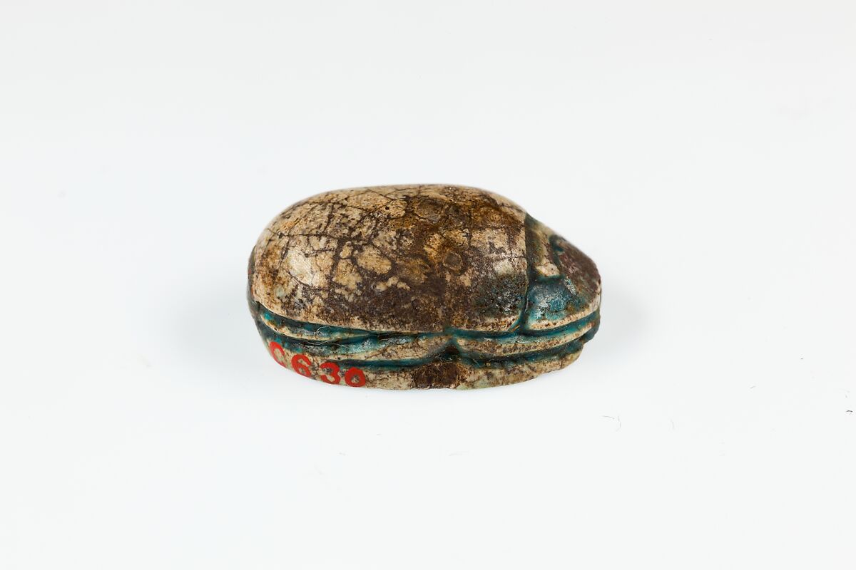 Scarab, Glazed steatite