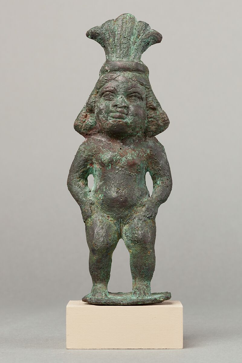 Statuette of Beset (Besis), Cupreous metal 