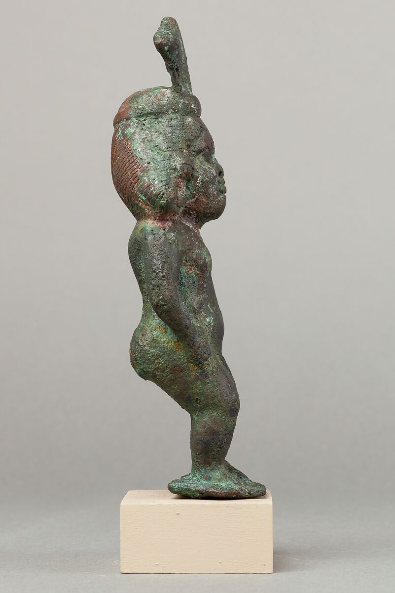 Statuette of Beset (Besis), Cupreous metal