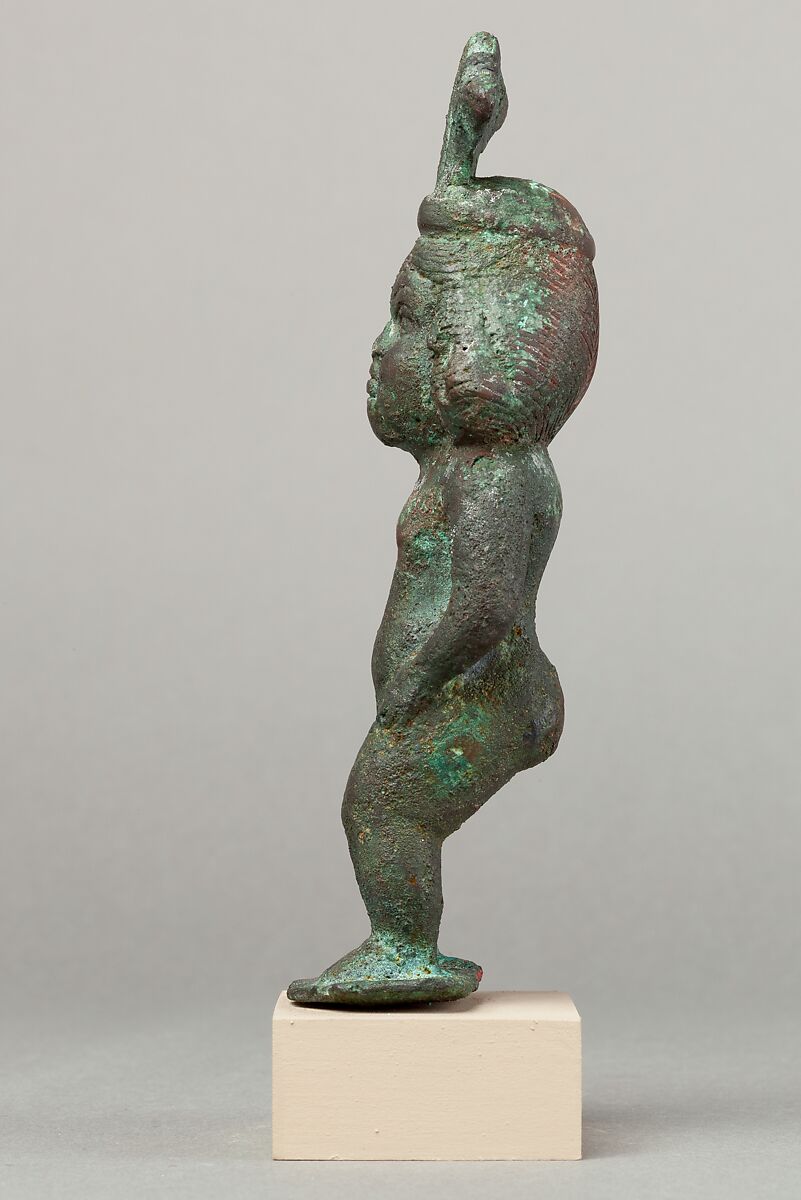 Statuette of Beset (Besis), Cupreous metal