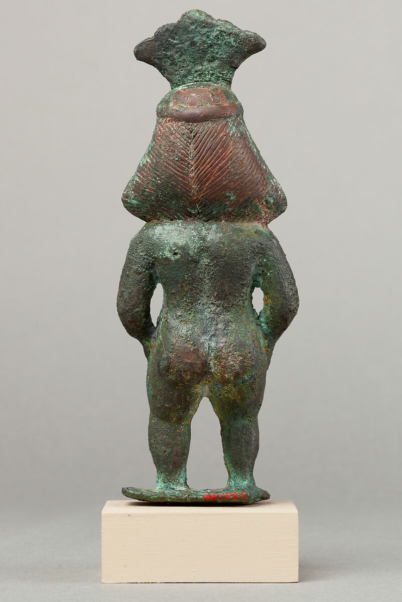 Statuette of Beset (Besis), Cupreous metal