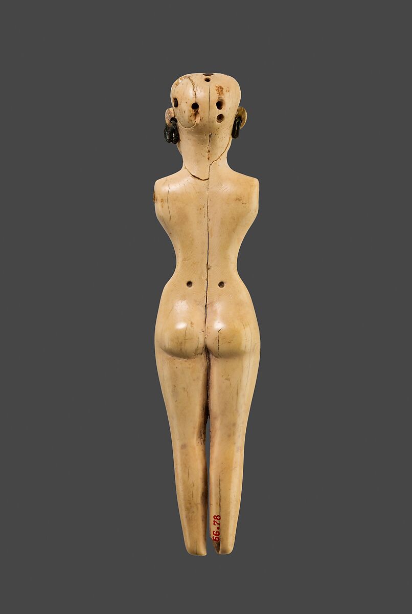 Female Figurine, Ivory, bronze