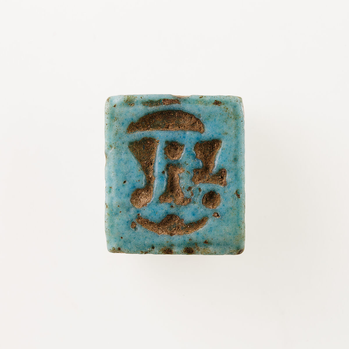 Wedjat Eye Amulet, Faience