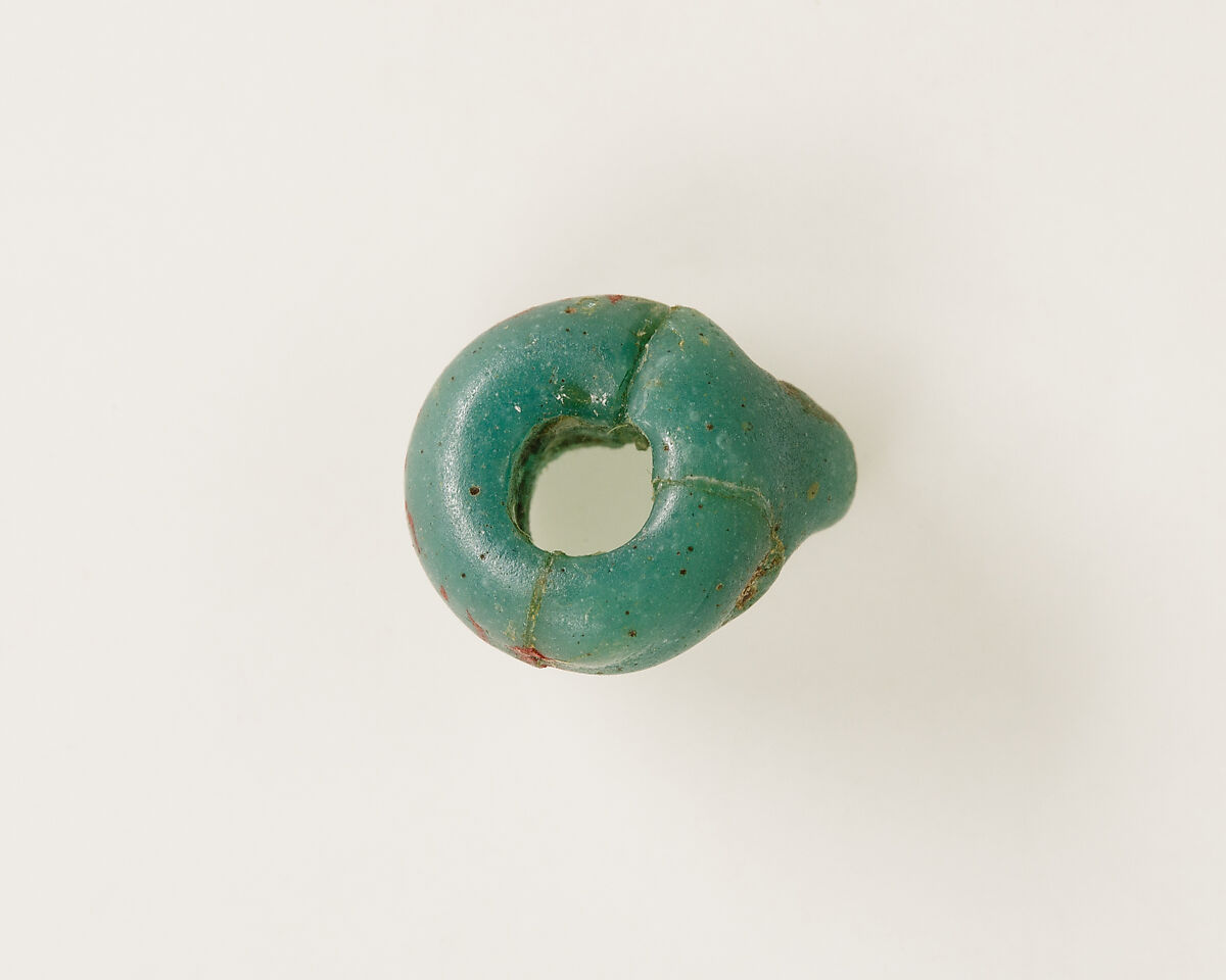 Ring Bead, Faience 