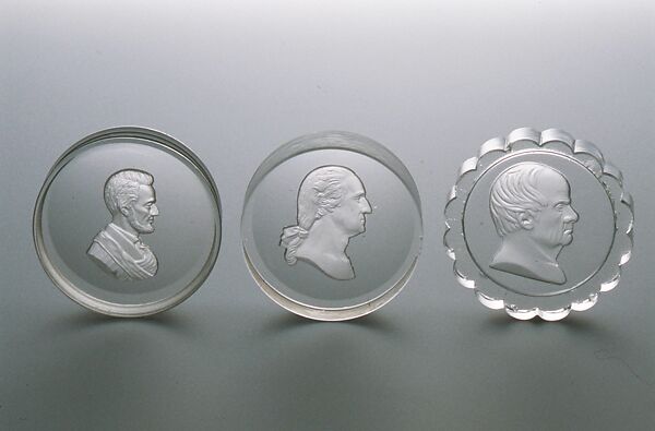 Paperweight, Probably James Gillinder and Sons (American, 1861–ca. 1930), Free-blown glass, American