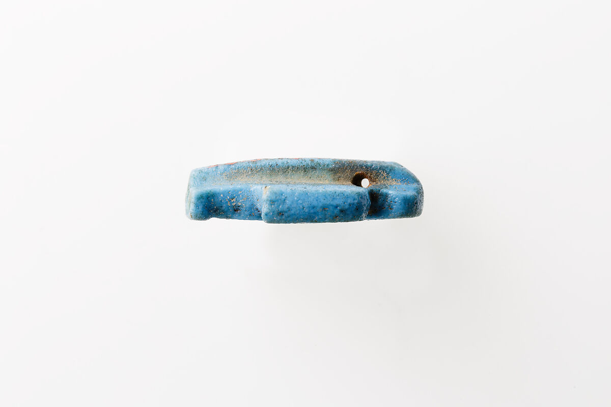 Tit amulet, Blue Faience
