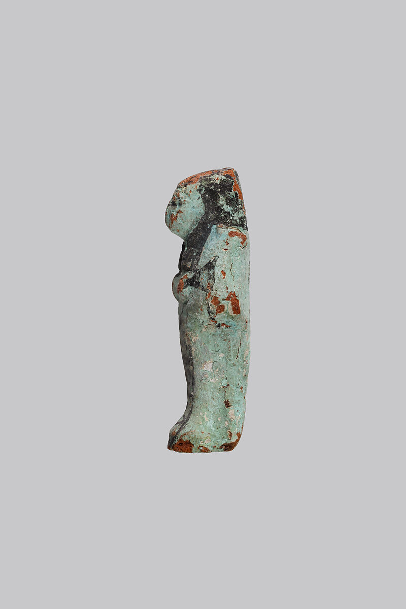 Shabti of Shedkhonsu, Pottery, paint