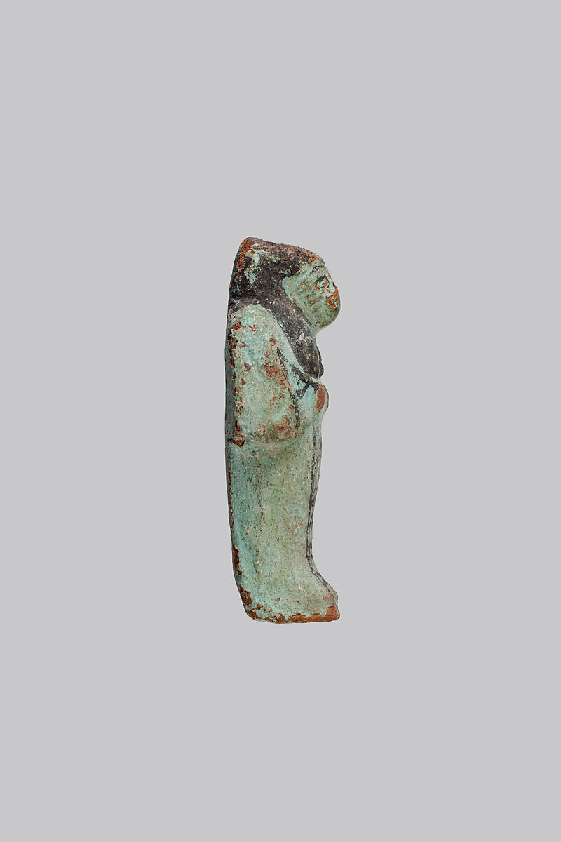 Shabti of Shedkhonsu, Pottery, paint
