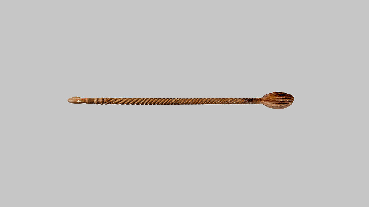 Cosmetic Spoon, Wood 