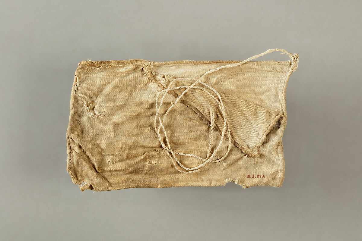 Linen bag, Linen, cord 