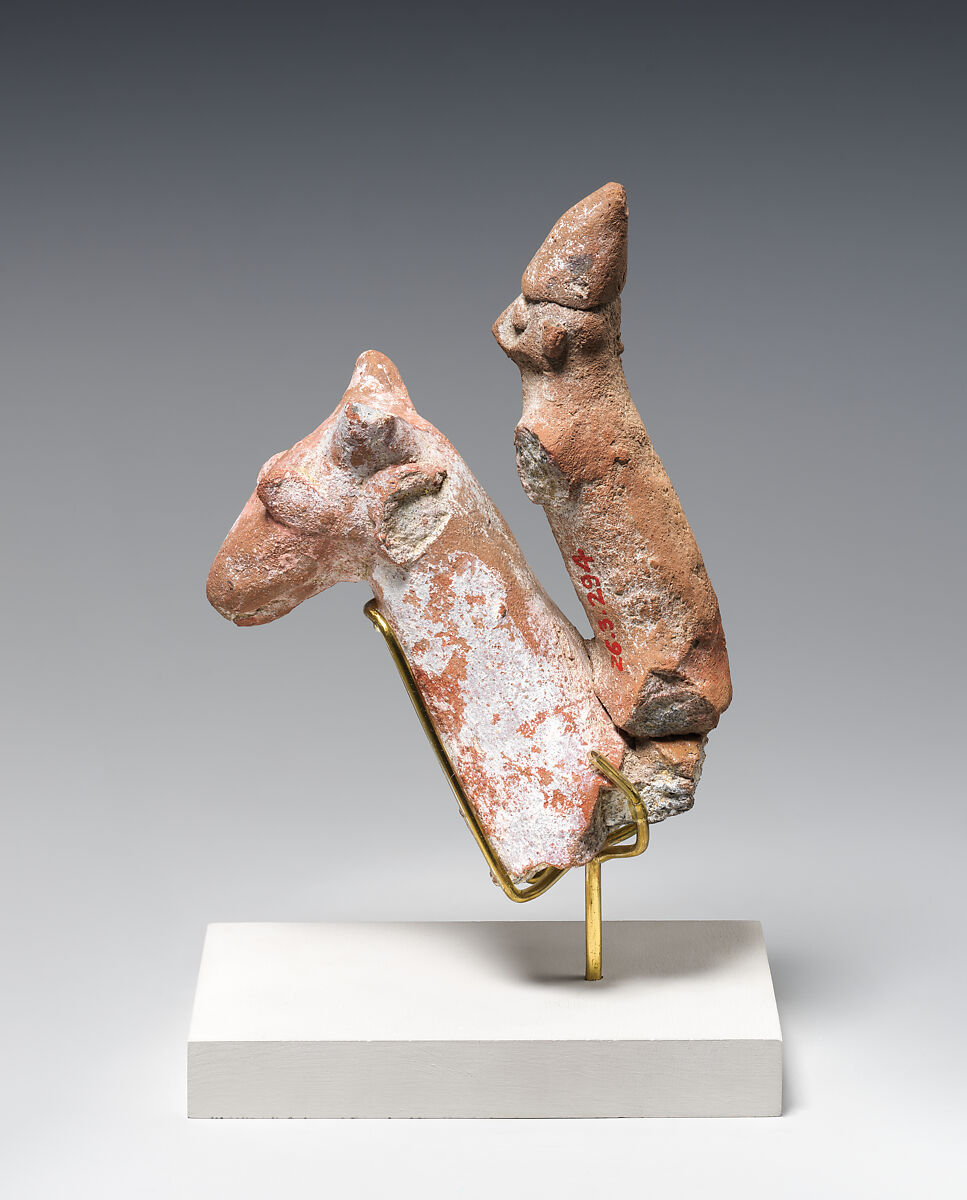 Camel Rider, Pottery