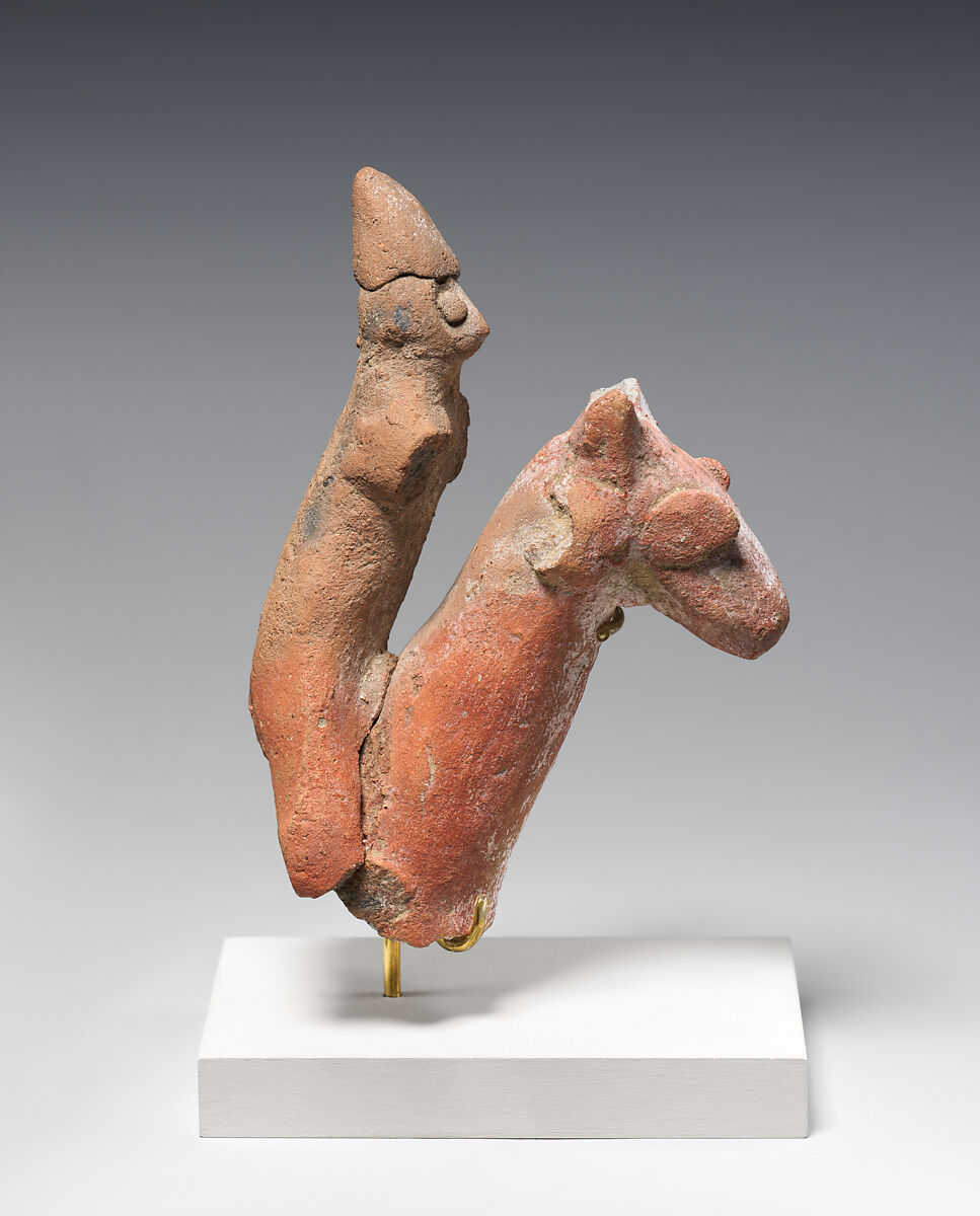 Camel Rider, Pottery 