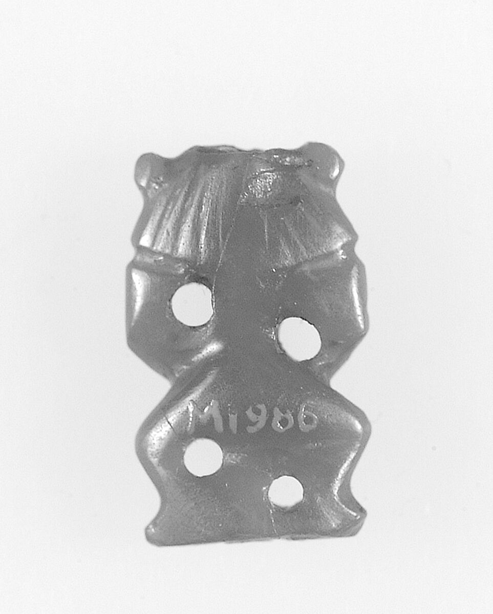 Bes amulet, Carnelian