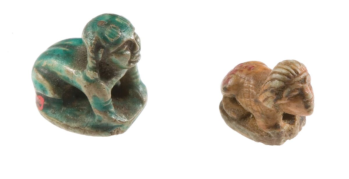 Seal, crouching boy, Steatite 