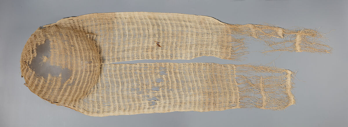 Turban from the Head of a Mummy of a Woman, Linen 