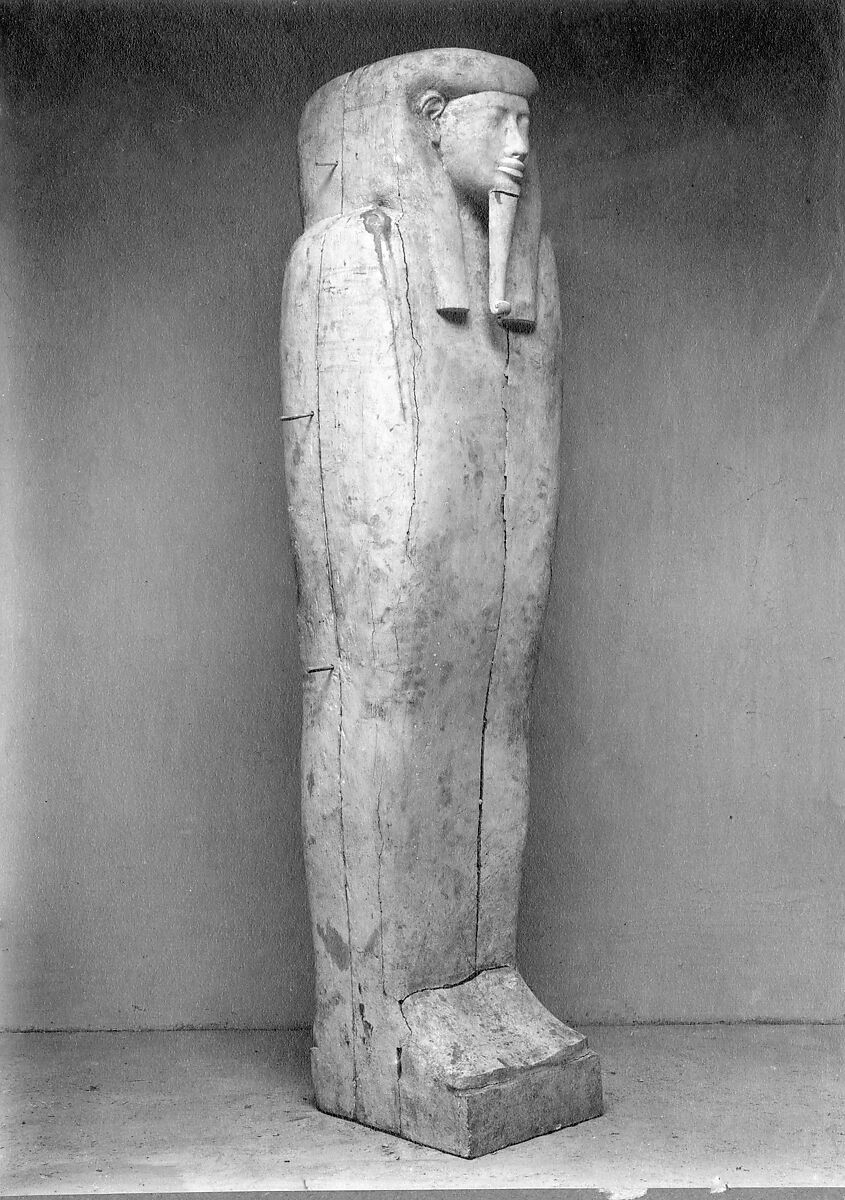 Embalming Coffin, Wood, paste