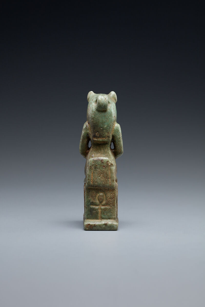Sakhmet Amulet, Faience