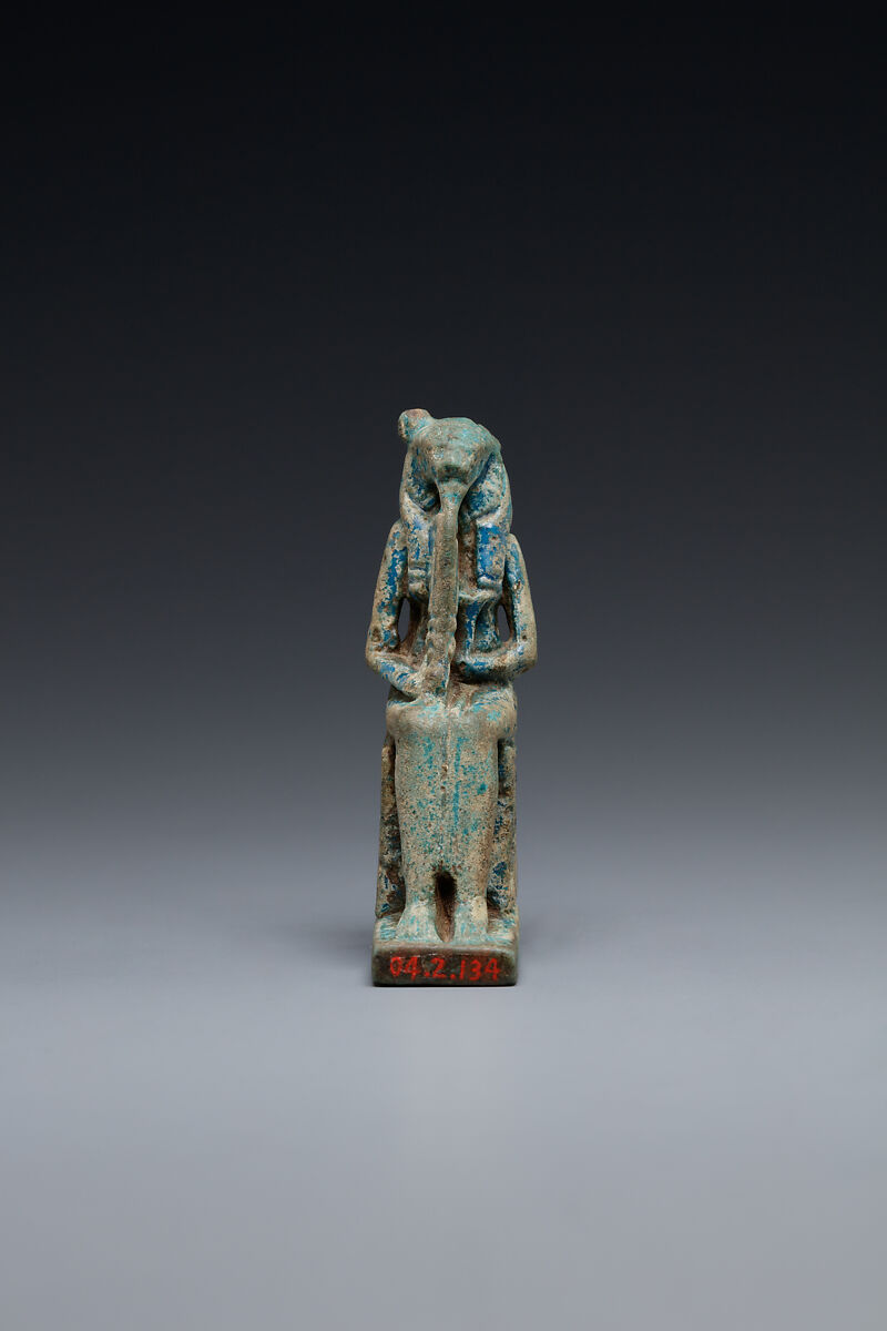 Sakhmet Amulet, Faience
