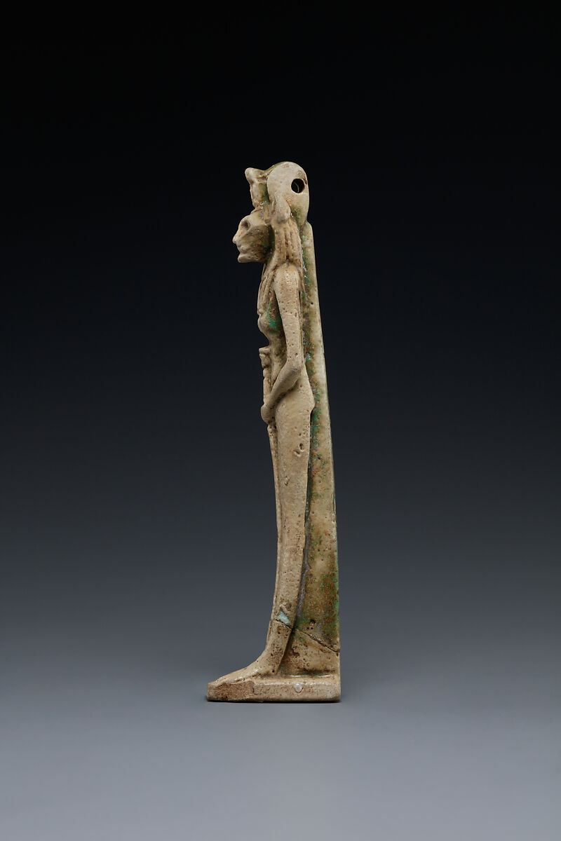 Sakhmet Amulet, Faience