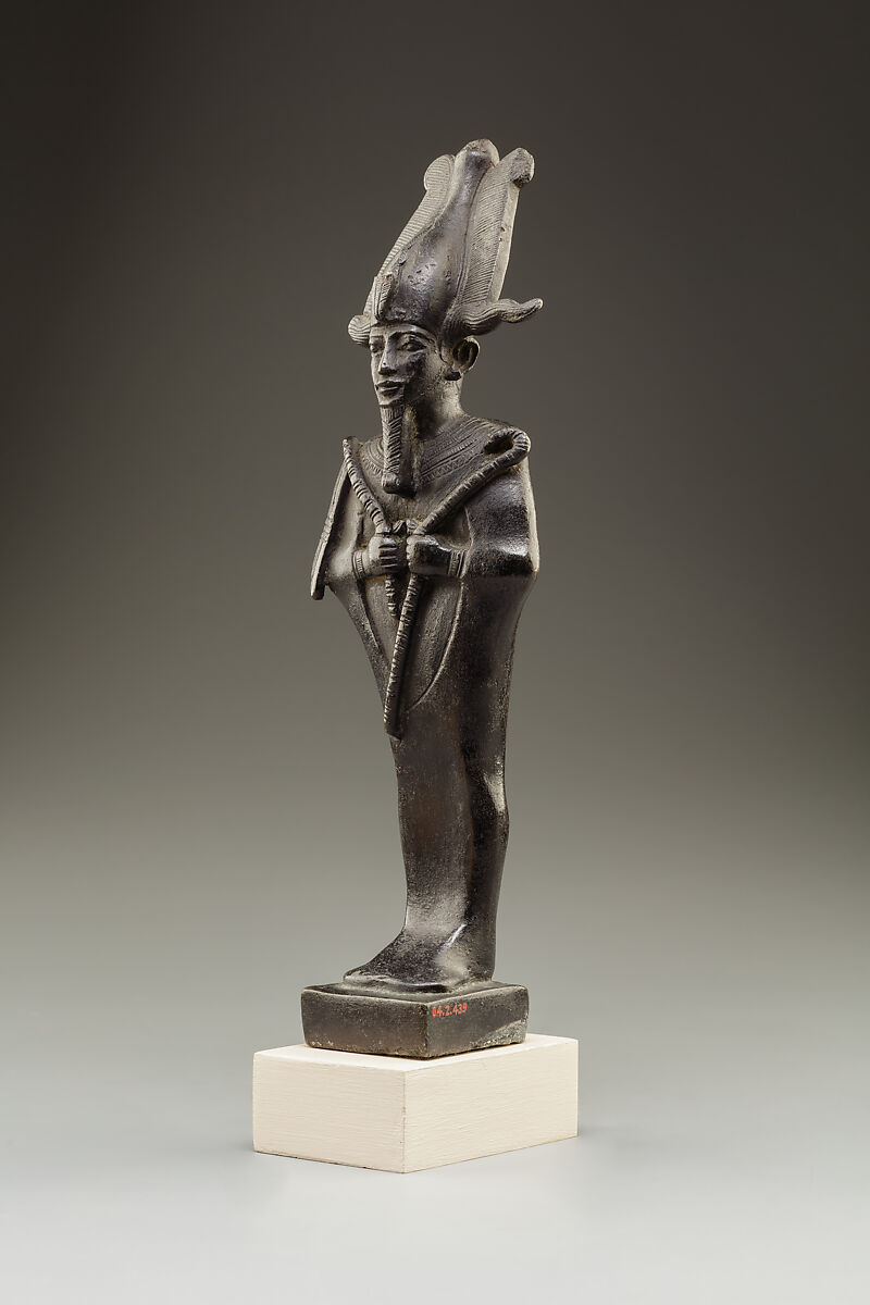 Statuette of Osiris, Bronze or copper alloy
