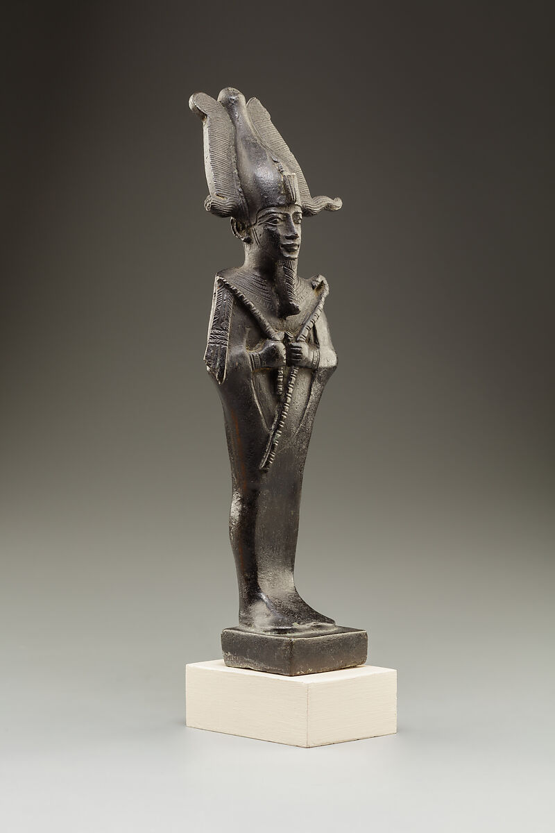 Statuette of Osiris, Bronze or copper alloy