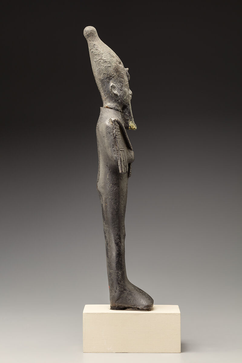 Statuette, Osiris, Bronze or copper alloy