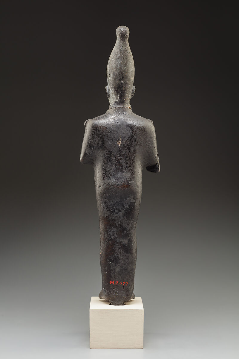 Statuette, Osiris, Bronze or copper alloy