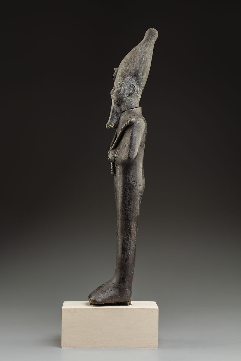 Statuette, Osiris, Bronze or copper alloy