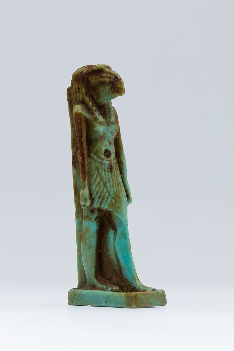 Thoth Amulet, Faience