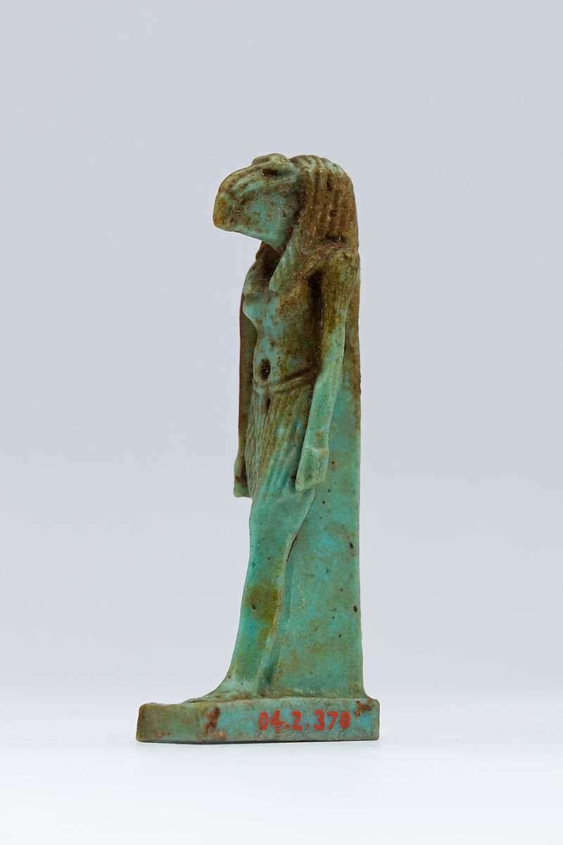 Thoth Amulet, Faience