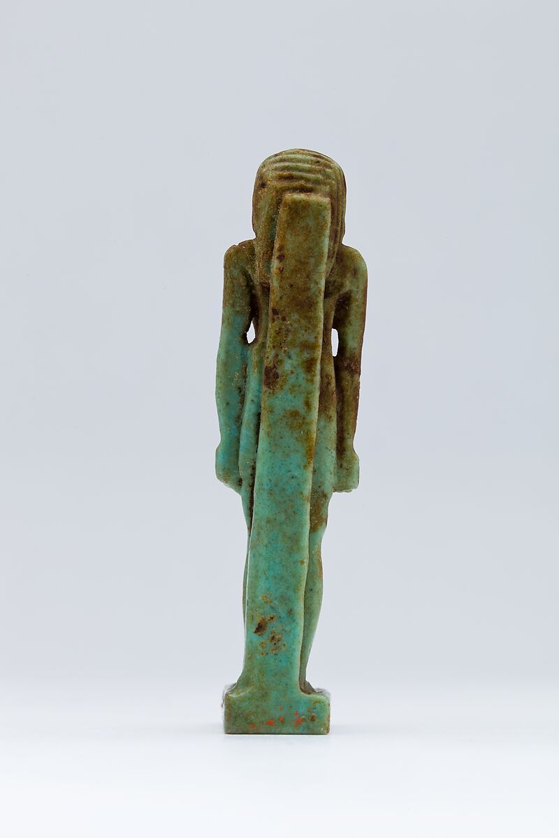 Thoth Amulet, Faience