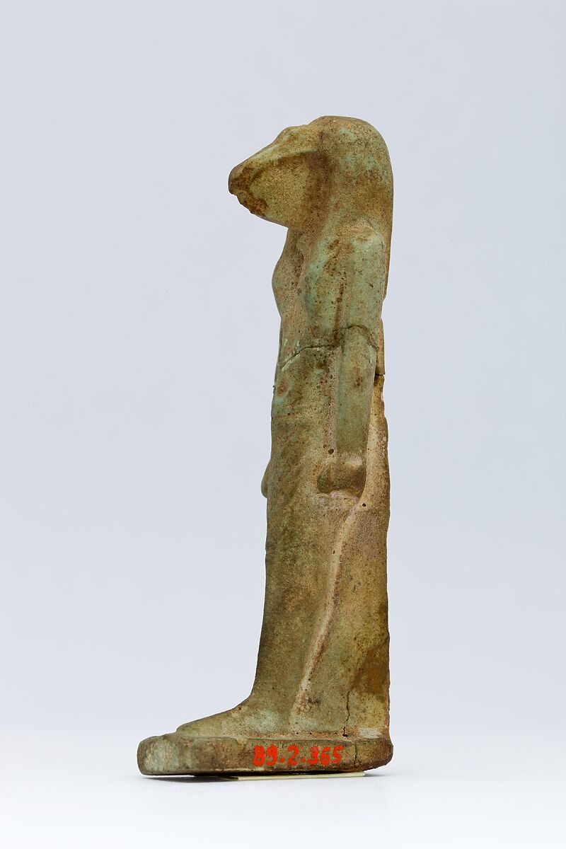Thoth Amulet, Faience