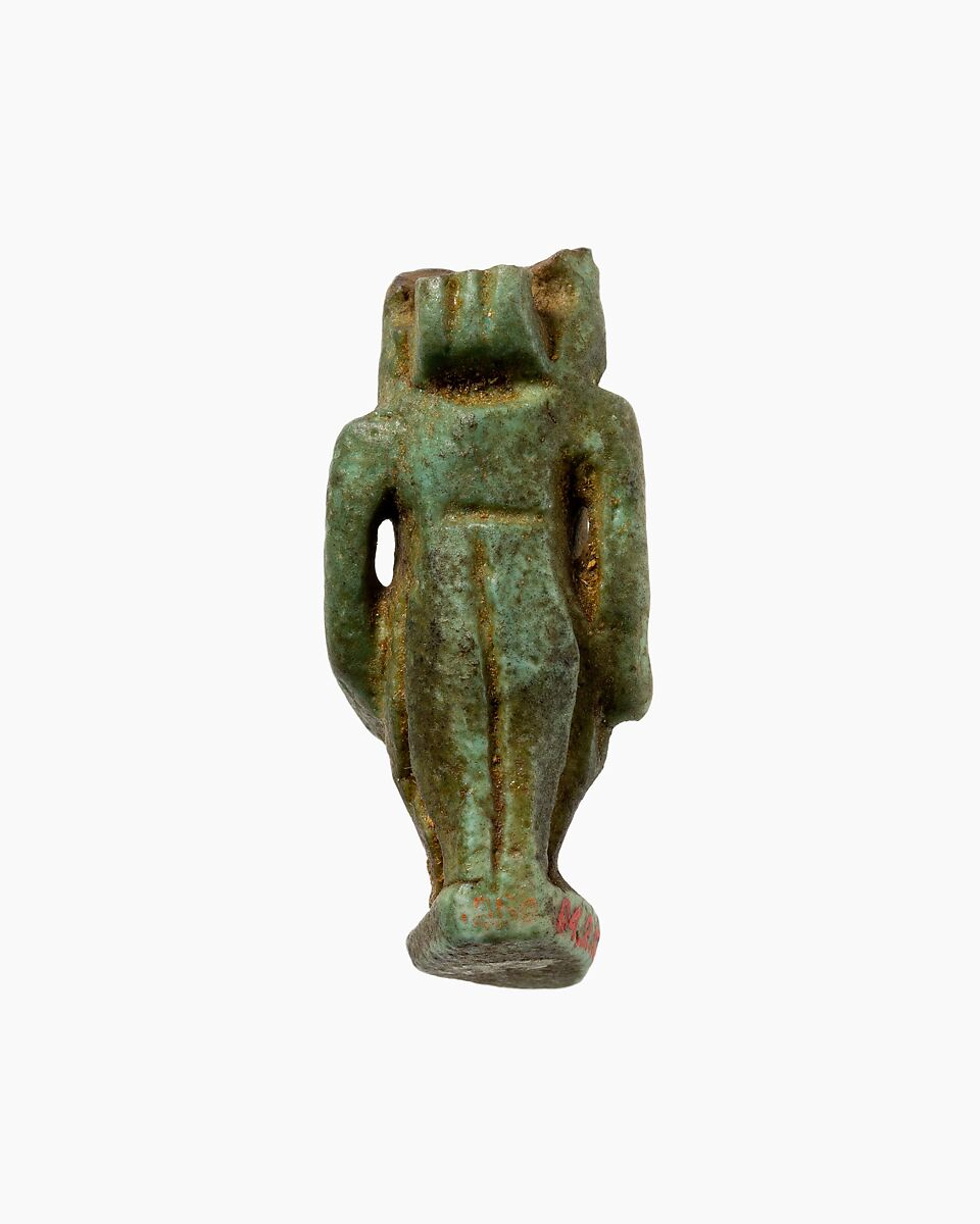 Taweret Amulet, Faience