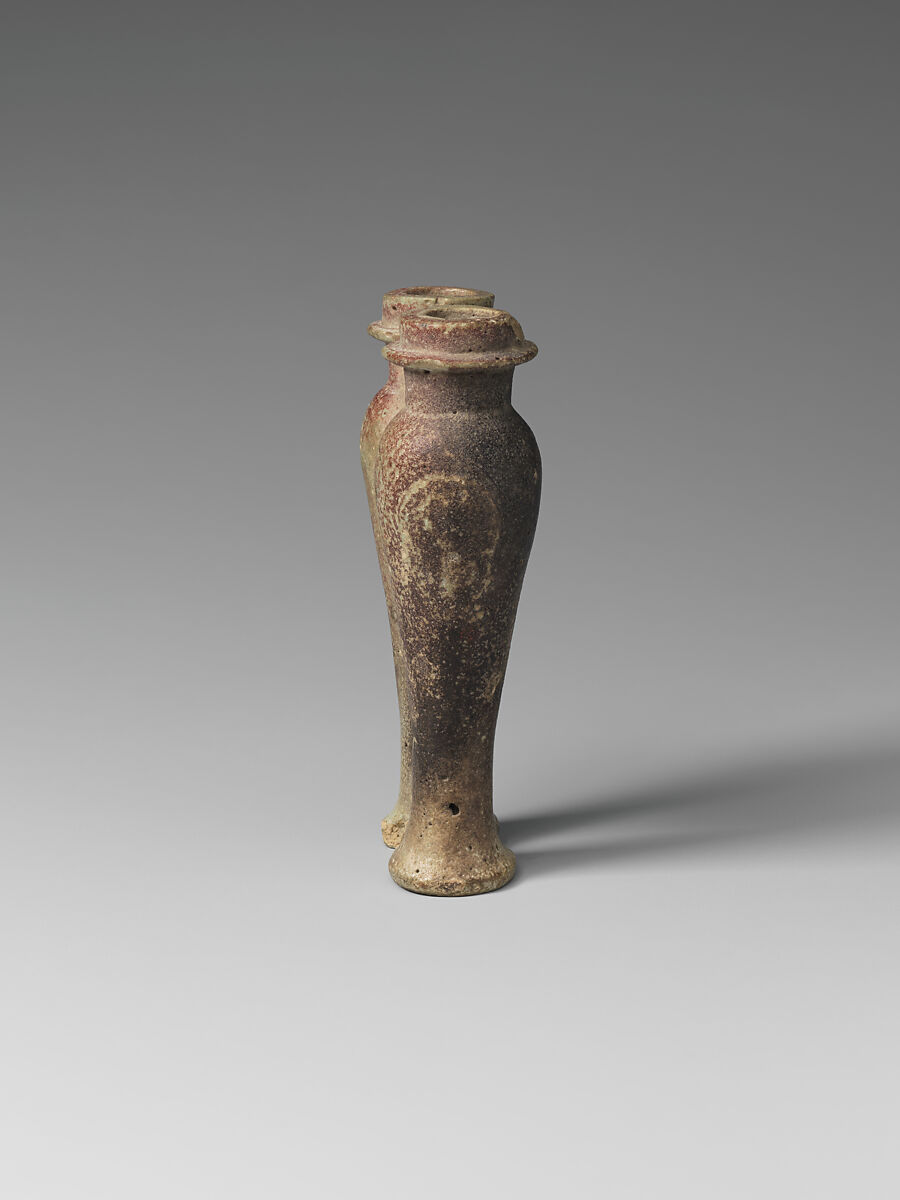 Double heset vase, Pottery