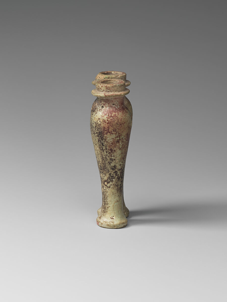Double heset vase, Pottery