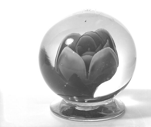 Paperweight, Possibly Mount Washington Glass Company (American, New Bedford, Massachusetts, 1837–1958), Free-blown glass, American 