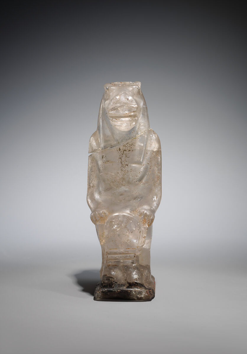 Taweret Figurine, Rock crystal 