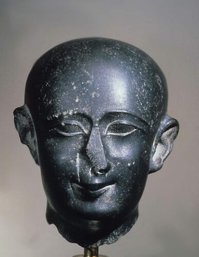 Head of a male priest