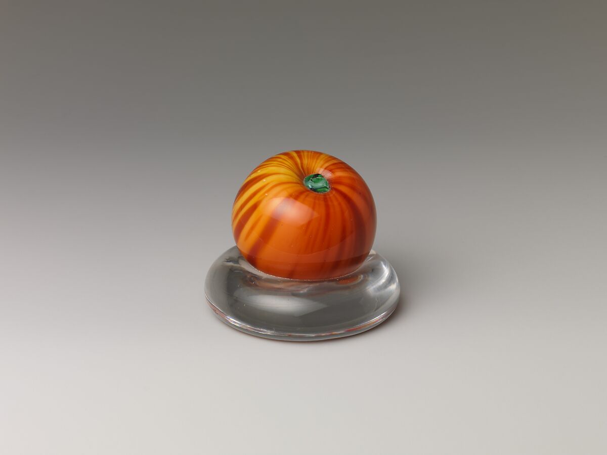 Paperweight, New England Glass Company (American, East Cambridge, Massachusetts, 1818–1888), Glass, American 