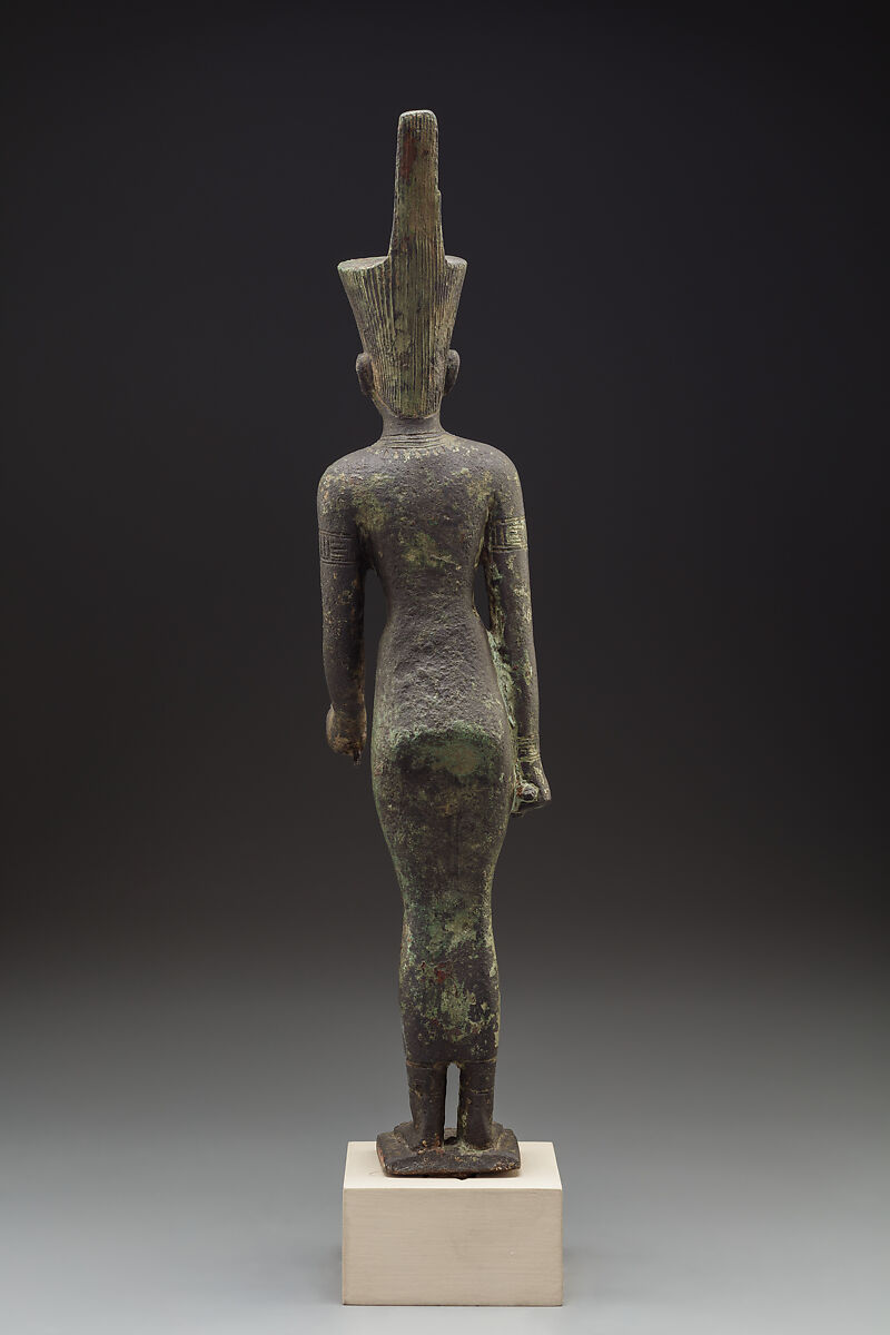 Figure of Neit, Bronze or copper alloy