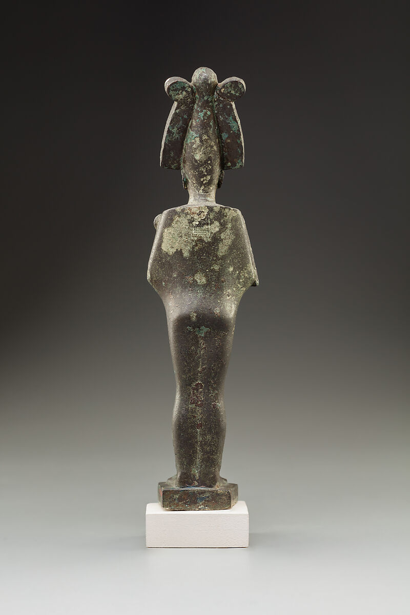 Statuette, Osiris, Bronze or copper alloy