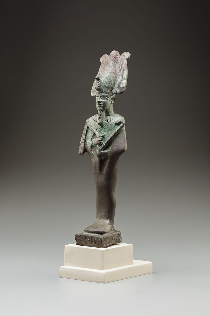Osiris with the name of Pawenhatef, Bronze or copper alloy