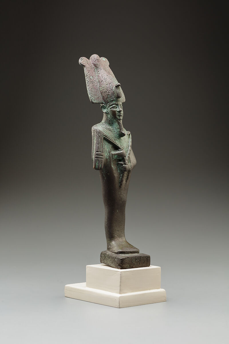 Osiris with the name of Pawenhatef, Bronze or copper alloy