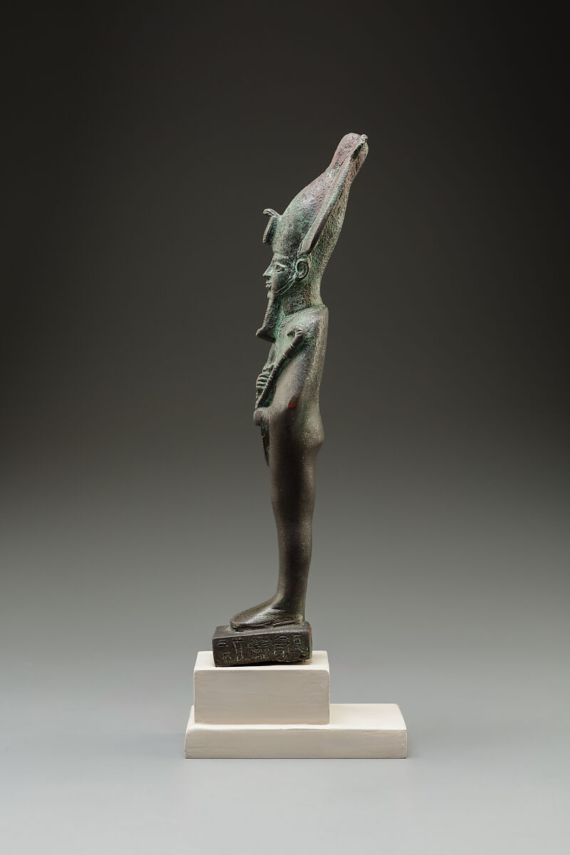 Osiris with the name of Pawenhatef, Bronze or copper alloy