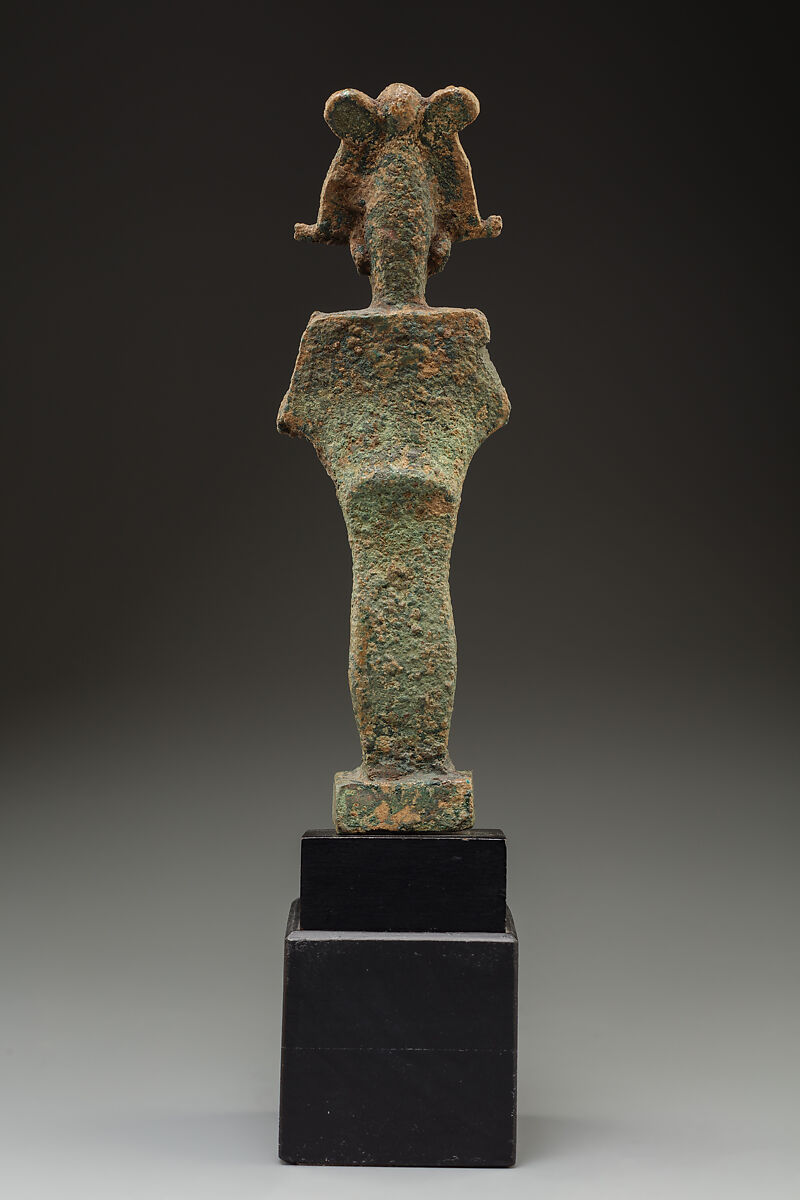 Statuette of Osiris, Bronze or copper alloy