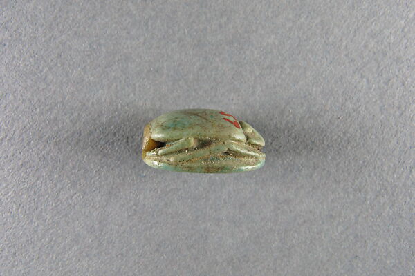 Scarab, Psamtik I or Apries, Glazed Steatite