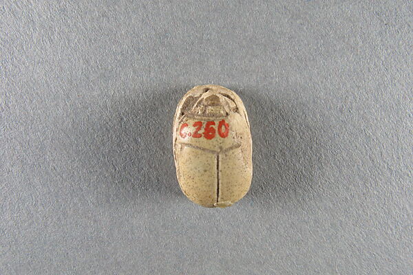 Scarab of Menibre, Faience
