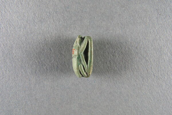 Scarab of Menibre, Faience