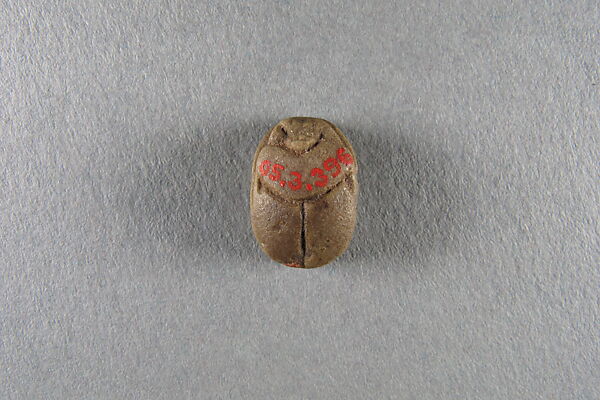 Scarab of Menibre, Faience